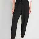 Womens Casual Baggy Sweatpants High Waisted Black XL