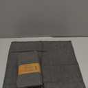 Ruvanti Cloth Napkins Set of 12, 18x18 Reusable Napkins Cloth Washable, Soft & Durable Table Napkin, Poly Cotton Fabric Dinner Napkins for Parties, Christmas, Thanksgiving, Weddings - Black Beauty