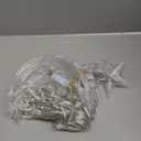 FUNPENY Star Moon Curtain String Lights, 138 LED Window Lights with Remote Control, Warm White Fairy Lights with 8 Modes for Indoor, Wedding, Party, Bedroom, Patio Lawn, Ramadan Decorations