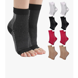 Neuropathy Socks for Women and Men,Soothe Relief Compression Socks, Ankle Brace for Plantar Fasciitis Sleeve Soothe L/XL