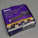 Roku Streaming Stick 4K - HDR & Dolby Vision Roku Streaming Device for TV with Voice Remote & Long-Range Wi-Fi - Free & Live TV