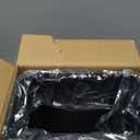 TIPGO Small Metal Trash Can, 2.1 Gallon Slim Trash Can for Bathroom, Wastebasket Garbage Bin for Bedroom, Office, Kitchen, Under Sink (Matte Black)