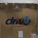 Drive Medical Blue Streak Lightweight Foldable Wheelchair - Enhanced Mobility Support - Durable Construction - Padded Comfort - Swing-Away Leg Rests - Desk Arms - Blue/Black - 20 Inch Seat