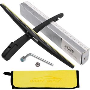 Rear Wiper Arm Blade Nut Set Replacement for Subaru Forester 2006-2020,Outback Impreza 2005-2017,Tribeca,Impreza,Legacy,Back Windshield Wiper Assembly with Window Wiper Cap Cover Accessories