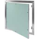 16" x 16" Waterproof Drywall Access Panel, Tileable and Paintable Ceiling and Wall Access Panel for Drywall, Wire Cover for Wall Covering Panels, Push to Open, Flush-Mount Wall Hole Cover