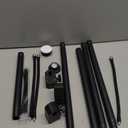 Heavy Duty Overhead Camera Desk Mount Stand 14.5"-41" with 1/4" Screw, 3-Section 360Rotatable Detachable Articulating Boom Arm with Enlarged Handle C Clamp, Tabletop Light Stand for Streaming Vlog