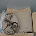 Bare Home Comforter Set - Size - Ultra-Soft - Goose Down Alternative - Premium 1800 Series - All Season Warmth (King/Cal King, Taupe)
