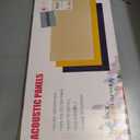 UMIACOUSTICS 6 Packs Acoustic Panel,47.2 x 23.6 Inches Decorative Sound Proof Panel for Office,Home Theater,Studio,Dark Oak