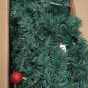 Christmas Tree, 6FT Artificial Hinged Premium Xmas Trees with 1400 Tips, Easy Assembly, Includes 6 Different Decorations