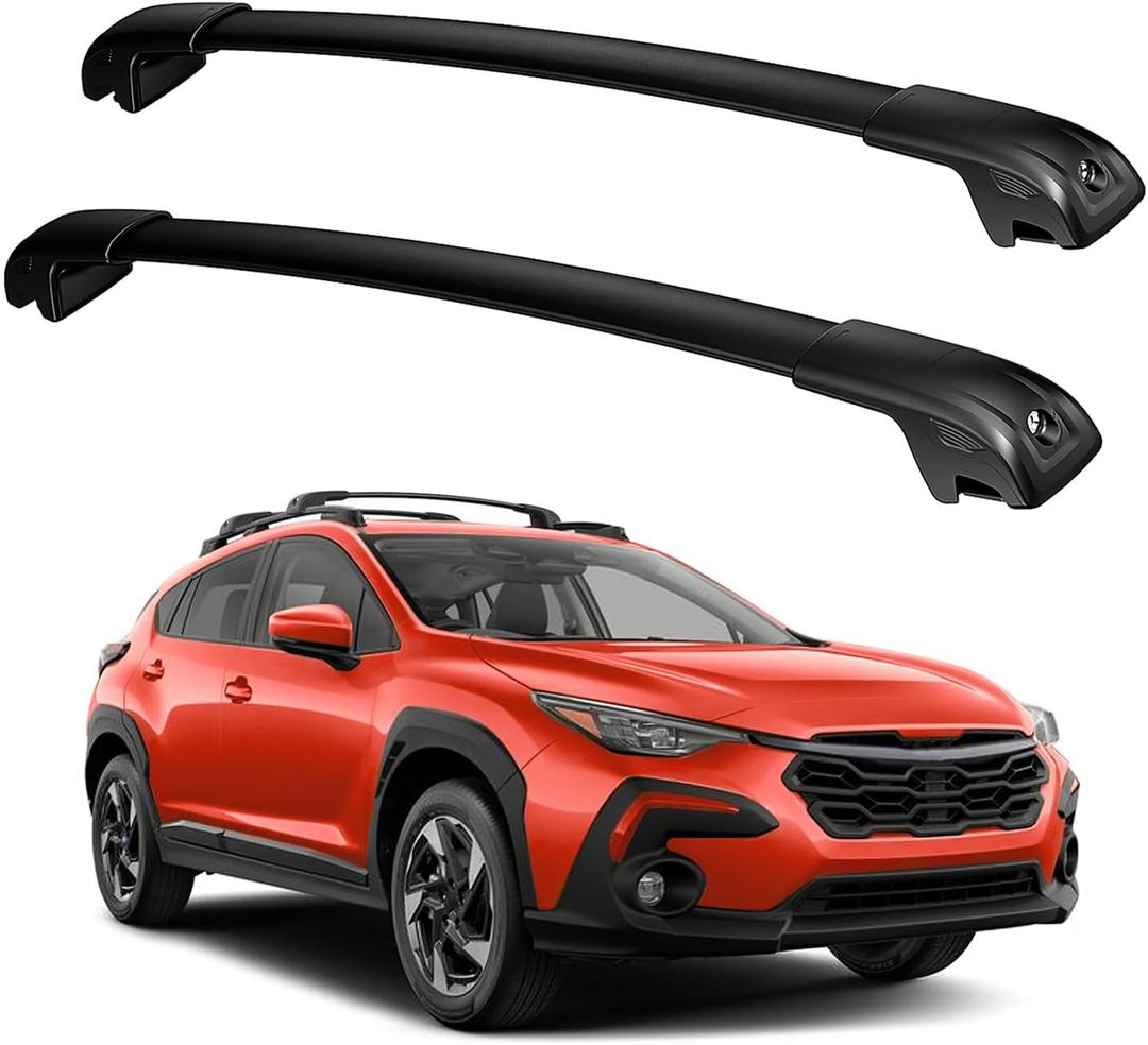300lbs Roof Rack Cross Bars Compatible with Subaru Crosstrek 2024 2025 2026 Limited/Premium/Sport (Not for Wilderness), Aluminum Roof Rails Crossbar for Rooftop Kayak Canoe Bike Snowboard