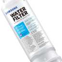 Samsung HAF-QIN-2P/EXP Genuine Refrigerator Water Filter, Reduces 99% of Harmful Contaminants for Clean, Clear Drinking Water, 6-Month Life, Easy Install, Pack of 2