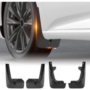 Sunsdrew Mud Flaps for 2023 2024 2025 Lexus RX350 RX350h RX500h Accessories,All Weather Guard Splash Lexus RX Guards Mudguards,No-Drill Front&Rear Fender with Hardware Kits