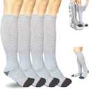 Walking Boot Socks air Cam Walker Cast Socks 2 Pairs Fracture Boot Brace Sock Surgical Orthopedics Sock for Men Women (One Size)