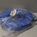 1-1/4" x 50 PVC Lay Flat Water Pump Discharge Hose With Aluminum Pin Lug Fittings, Heavy Duty Reinforced Pool Backwash Hose Assembly