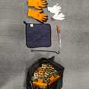 Fohil 8 Pack Snow Chains, Adjustable Portable Tire Chains for Car Truck SUV, Universal Thickened Emergency Snow Tyre Chains (Tire Width 245-285mm)