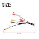 RCA Harness Compatible with Pio-neer DMH-W4600NEX DMH-W4660NEX DMH-WT7600NEX DMH-WT76NEX DMH-WT8600NEX DMH-WC6600NEX