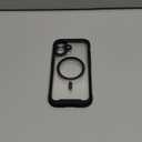 Miracase for iPhone 16 Case 6.1'', Full-Body Bumper Phone case with Built-in Full Glass Screen &Camera Control,No Gap,Compatible with MagSafe,Drop Proof 16 Cover,Black (Magnetic Classic Black)