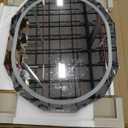 30"X40" Oval LED Bathroom Mirror with Lights, Frameless Vanity LED Mirror for Bathroom with Beveled Edge, Backlit Anti-Fog, Dimmable, 3 Colors, Memory Function, Tempered Glass, Shatter-Proof