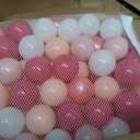 GOGOSO Ball Pits Balls for Toddlers Pack of 100 Plastics Shape Ball Non-Phthalate Non-BPA Non-Toxic 2.2-Inch Crush Proof Play Balls