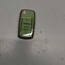 FEYOUN Key Fob Cover Compatible with VW Volkswagen Atlas Golf GTI Jetta Passat Tiguan Touareg Beetle Flip 3 Buttons TPU Remote Keyless Key Fob Case Protection Shell Accessories, Green