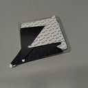 Rabenda 12 Pcs Rug Tape, Non Slip Rug Pads Grippers for Hardwood Floors and Tiles, Reusable Carpet Tape for Area Rugs, Double-Sided Adhesive Rug Stickers Keep Corners Flat (Black)