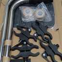 Wheelchair Handle Extenders - Stroller Handle Extender Extension, Universal Wheelchair Push Bar, Stroller Extension Handles, 2 Pack