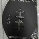 Wigag Football Decorative Toilet Paper Holder for 8 Rolls, Bathroom Toilet Paper Storage Wall Mount & Free Standing, Funny Rugby Tissue Holder Bathroom Storage Accessories (Dark Black - Football)