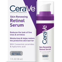 CeraVe Anti Aging Retinol Serum For Face, Encapsulated Retinol With Hyaluronic Acid, Niacinamide & Ceramides, Smooths Wrinkles & Fine Lines, Gentle Skin Brightening Serum, Fragrance Free, 1 Oz