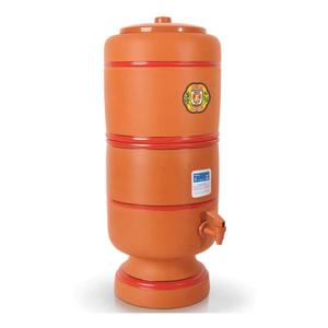 Stfani So Joo Brazilian Clay Water Filter (6 L - 1.6 gal), Brown