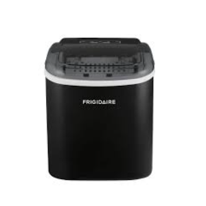 Frigidaire, 26 Lbs Portable Compact Icemaker, Ice Making Machine, Black, Medium