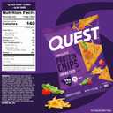 Quest Nutrition Loaded Taco Tortilla Style Protein Chips, 19g Protein, 4g Net Carb, Low Carb, Gluten Free, 1.1 oz (Pack of 12) (EXP 01/08/27)