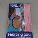 GOQO TOMO Heating Pad, 12 x 24 Inch, Pink Floral Pattern, Machine Washable, 8 Timer Settings, 12 Heat Levels, for Back Pain Relief-P01