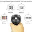 NetumScan USB 1D Barcode Scanner, Handheld Wired CCD Barcode Reader Supports Screen Scan UPC Bar Code Reader for Warehouse, Library, Supermarket
