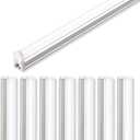 Barrina LED T5 Shop Light 4FT, 2200lm, 4000K Cool White, 20W, 8 Packs