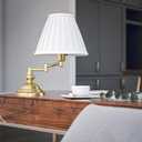 Kenroy Home 30163 Desk Lamps, Polished Brass 12.70x9.60x12.40