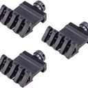 Pinty 30/34MM Scope Rings, 45 Rifle Scope Mounts Set of 2, Aluminum Alloy Scope Mount Rings Riflescope Ring Mounts with 1 in. Height for 20 mm Picatinny Rail