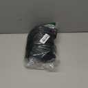 Vorspack Drawstring Backpack Water Resistant String Bag Sports Gym Sack with Side Pocket for Men Women (01-black)