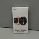 Csasan Smart Watch for Men Women(Answer/Make Call), 1.91" HD Screen Smartwatch Heart Rate/Sleep/Steps Monitor Black