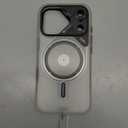 Aulumu A17 iPhone 17 Pro Magnetic Thermal Case | CoolHyper | with Camera Control | IMD Technology | Compatible with Magsafe | Touch Translucent White