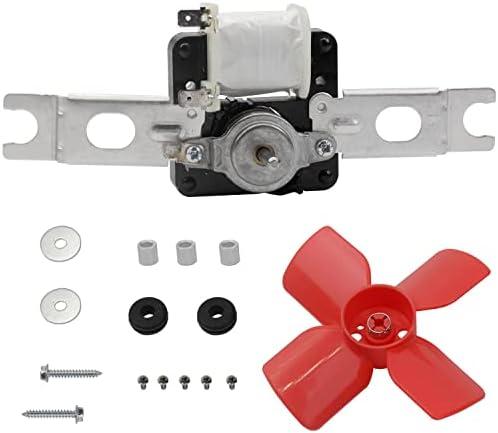 Lifetime 482731 Evaporator Fan Motor Kit by Seentech - Compatible with Whirlpool Kenmore Refrigerators, Freezers – Replaces: 4389140 8537621 4318001 0056721 0056801 1100473 PS376645 AP3110929 R0950025