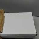 HLPB Folding Bench 6 ft, Foldable Plastic Bench with Handle and Smooth HDPE Tabletop, Portable in/Outdoor Picnic Party Camping Dining Seat, 2 Pack, White