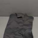 ORINOVA Grey Blackout Curtains for Bedroom Living Room Thermal Insulated Grommet Curtains for Windows 34x45 Inch Long 1 Panel 