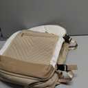 LOVEVOOK Large Travel Backpack for Women, TSA Carry on Backpack for Airplanes, 40L Personal Item Travel Bag for Women fits 17" Laptop,Waterproof Carry on Bag Airplane Approved with 3 Packing Cubes (Khaki - Beige - Abricot)