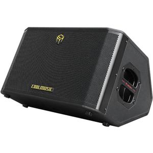 Coolmusic 300W Professional Acoustic Guitar Amp,Busking Amplifier PA System with 7 Inputs, Studio-Grade Reverb/Chorus/Delay/Tremolo/Phaser/Flanger, 3-Band EQ