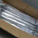 Reginary 30 Pieces Wedding Umbrellas Bulk Auto Open Stick Umbrellas with White European J Hook Handle Windproof Large Canopy Umbrella for Outdoor Wedding Bride Groom Photography Golf