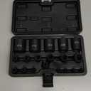 19pcs External Torx Plus Socket Set,6 Point Ep Socket EP4 EP5 EP6 EP7 EP8 EP8.8 EP10 EP11 EP12 EP14 EP16 EP18 EP20 EP22 EP24 EP26 EP28 EP30 EP32 with 1/2'' 3/8'' 1/4'' Dr E-Torx Plus Socket (19 Piece)