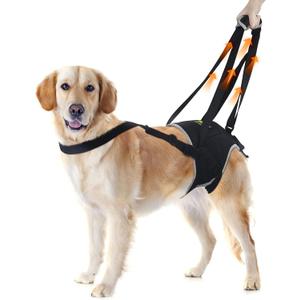 KISFLY Dog Lift Harness for Extra Large Dogs, Sling for Dogs Back Legs with Handle, Helps Support Weak Hind Legs and Prevent Slipping, Breathable and Easy to Wear, Size XL