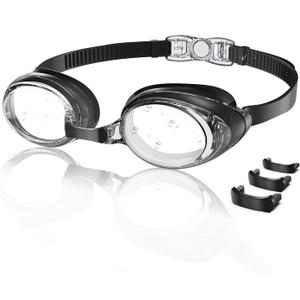 Aegend Flat Lens Swim Goggles, Anti-Fog Swimming Goggles, No Leak Anti-UV Pool Goggles for Adult Men Women Youth