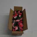 Miracliy 5Pcs 41FT Pink Flower Garland Artificial Rose Arch Vines Fake Spring Floral Garland for Flower Wall Backdrop Wedding Mothers Day Garden Tea Party Decoration