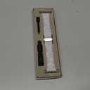 V-MORO Resin Bands Compatible with Apple Watch Series 11/10/9/8/7 Band Starlight Buckle Fashion Lightweight Bracelet Strap Compatible iwatch Series SE/6/5/4/3/2/1(Pearl White,42mm/41mm/40mm/38mm)